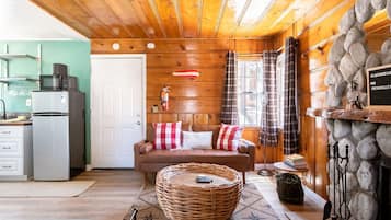 Smart TV y chimenea