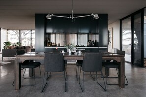 Dining - Rocky Hills Retreat - Tasmanian Off-Grid Luxury (Swansea)
