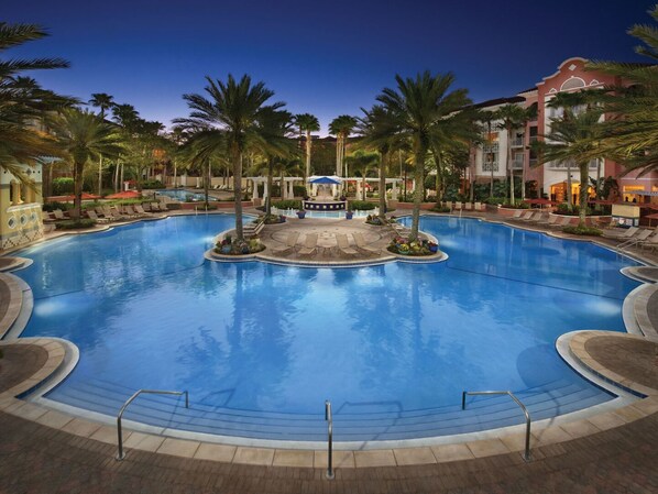 Outdoor pool - Marriott Grade Vista Orlando (Orlando)