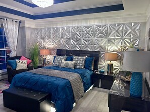 3 chambres, bureau, fer et planche à repasser, Wi-Fi gratuit