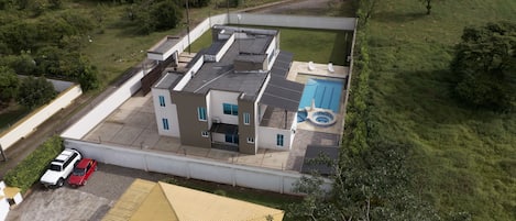Façade de l’hébergement