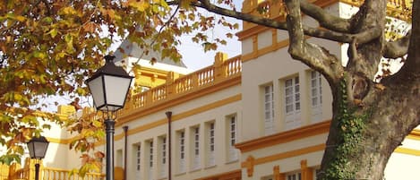 Blick von der Unterkunft