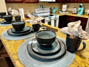 Townhome, 3 Bedrooms | Private kitchen | Cookware/dishes/utensils - Villa Tuscana by Fairytale VR (Davenport)