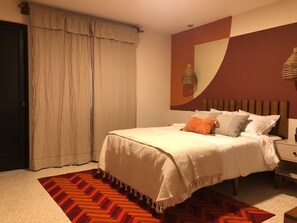 1 chambre, fer et planche à repasser, Wi-Fi, literie fournie