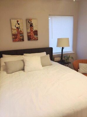 2 bedrooms, desk, iron/ironing board, free WiFi