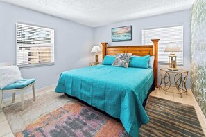 2 bedrooms, iron/ironing board