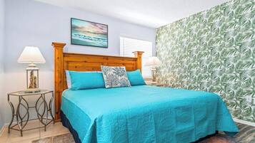 2 bedrooms, iron/ironing board