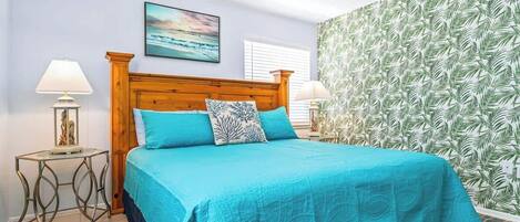 2 bedrooms, iron/ironing board