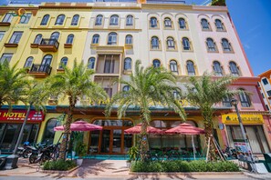 Façade de l’hébergement 