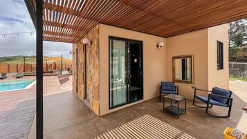 Luxury-Studio, 1 Schlafzimmer | Terrasse/Patio