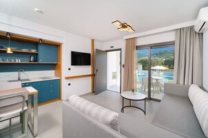 Smart TV 43 pulgadas con canales de televisión vía satélite, televisión