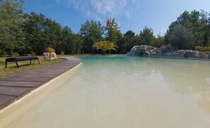 Outdoor pool - Chalet à Proximité de L'océan Avec Piscine Insolite (Queyrac)