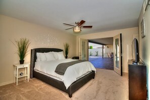 4 bedrooms, iron/ironing board, free WiFi, bed sheets