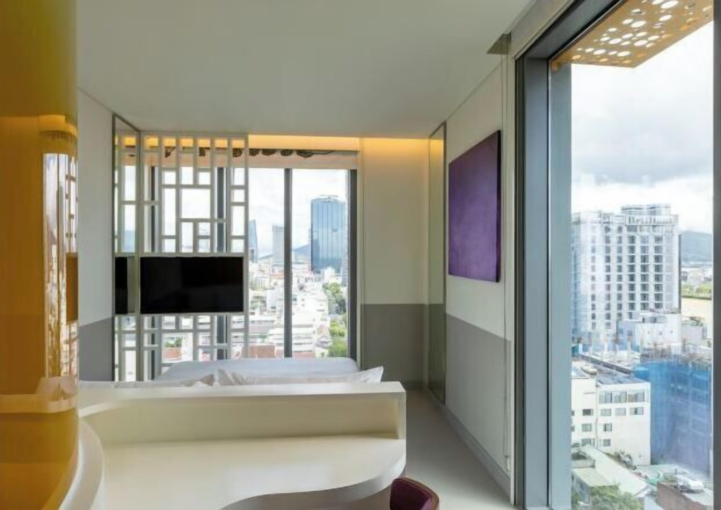 Ropa de cama de alta calidad, colchones Select Comfort, minibar