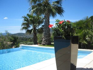 Outdoor pool, a heated pool - Sainte Maxime (Sainte-Maxime)