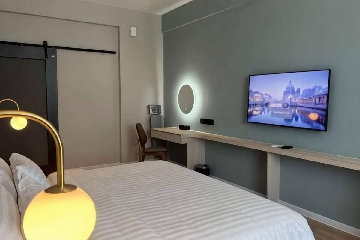Een kluis op de kamer, verduisterende gordijnen