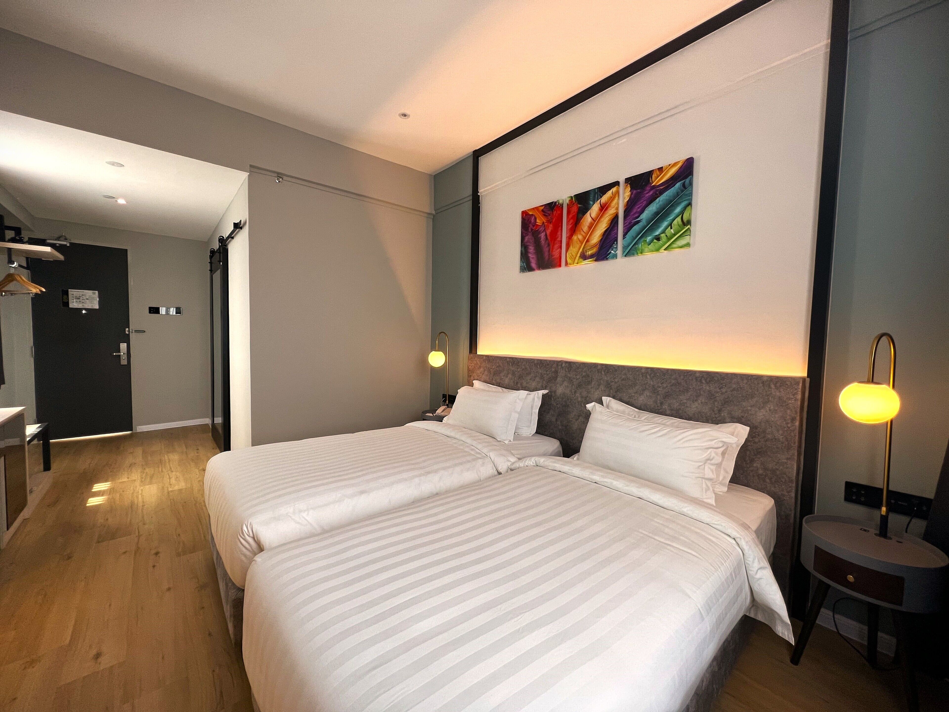 In-room safe, blackout curtains, iron/ironing board, free WiFi