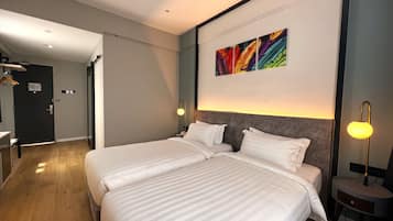 In-room safe, blackout curtains, iron/ironing board, free WiFi