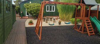 อพาร์ทเม้นสวนที่สวยงามและเป็นส่ วนตัว