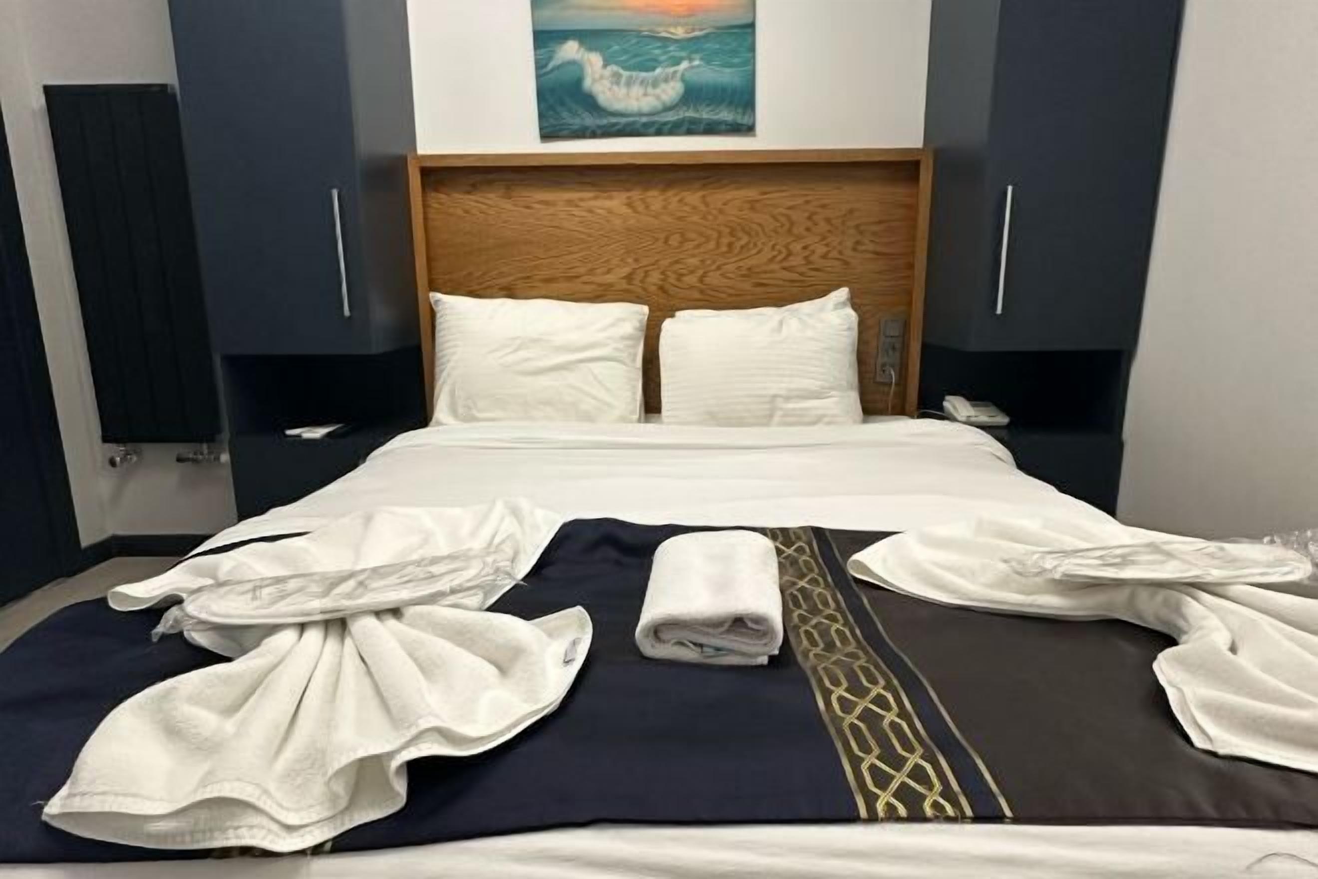 Bộ trải giường bằng vải cotton Ai Cập, bộ đồ giường cao cấp 