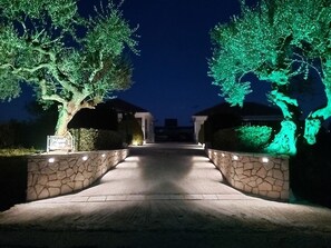 Overnattingsstedets uteområder