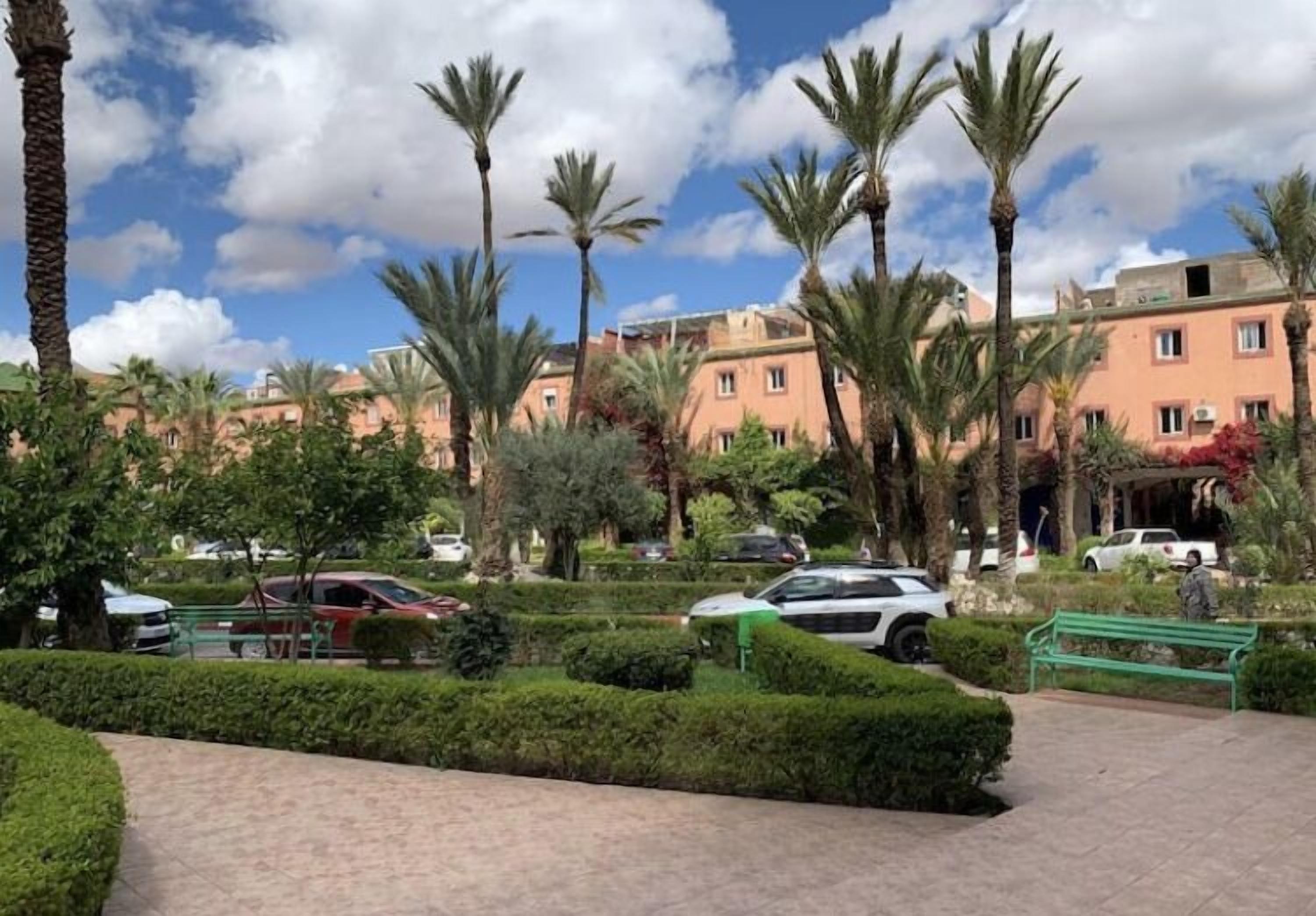 Overnattingsstedets uteområder