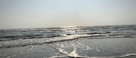 Nær stranden