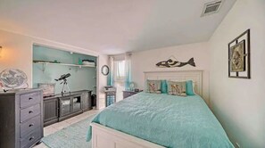 2 bedrooms, iron/ironing board, travel cot, free WiFi