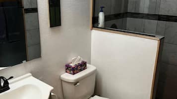 Hair dryer, towels