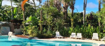 Vacation home "Casa Lapa", 250m from the beach, with dream pool & garden Eden.