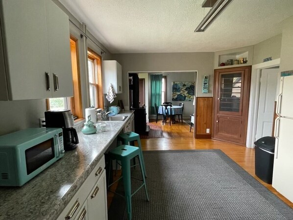 Private kitchen - Completely remodeled lower unit in historic 1880's house. (Ishpeming)
