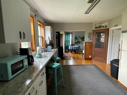 Completely remodeled lower unit in historic 1880's house.