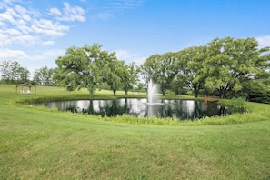 Property grounds - Olver Farm Guest House : Park-Like Setting (Romulus)