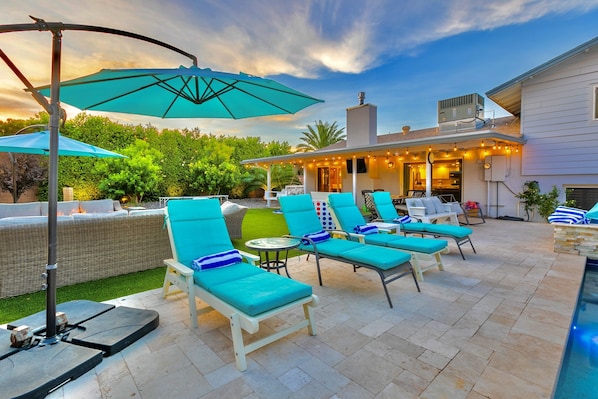 Plenty of options for shaded fun entertainment. Perfect for groups of all ages.