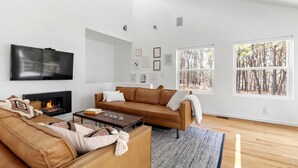 Ferienhaus, Mehrere Betten (Shinnecock Hills Haven) | Wohnzimmer