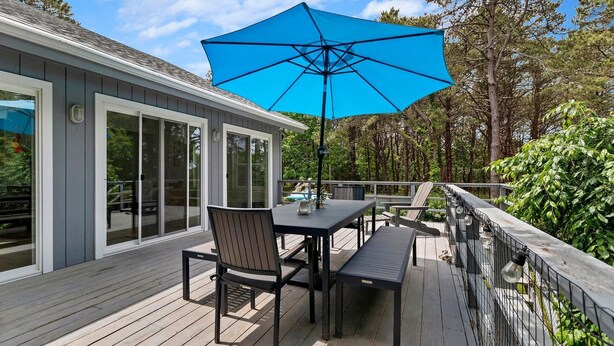 Ferienhaus, Mehrere Betten (Shinnecock Hills Haven) | Balkon