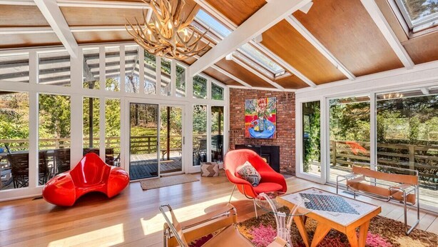 Maison, Plusieurs lits (Barnes Landing Tree House) | Salle de séjour