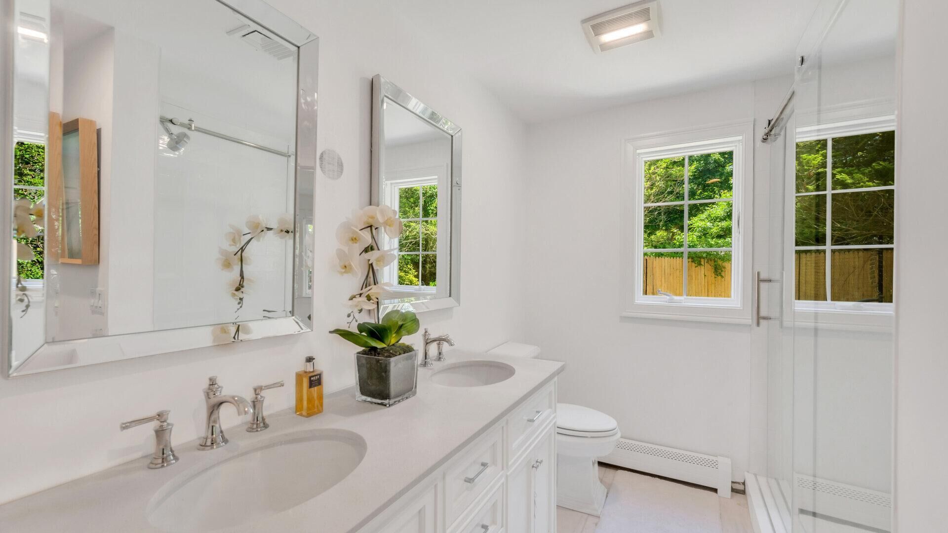 House, Multiple Beds (Perfection in East Hampton) | Bathroom | Hair dryer
