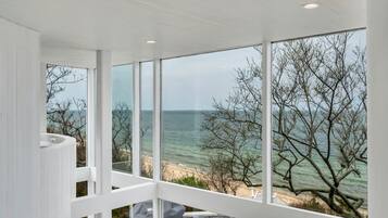 House, Multiple Beds (Waterfront Modern in East Hampton) | Balcony