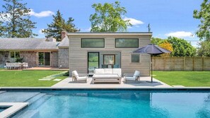 House, Berbilang Katil (Enchanted in Amagansett) | Kolam renang | Kolam renang terbuka, kolam dipanaskan 