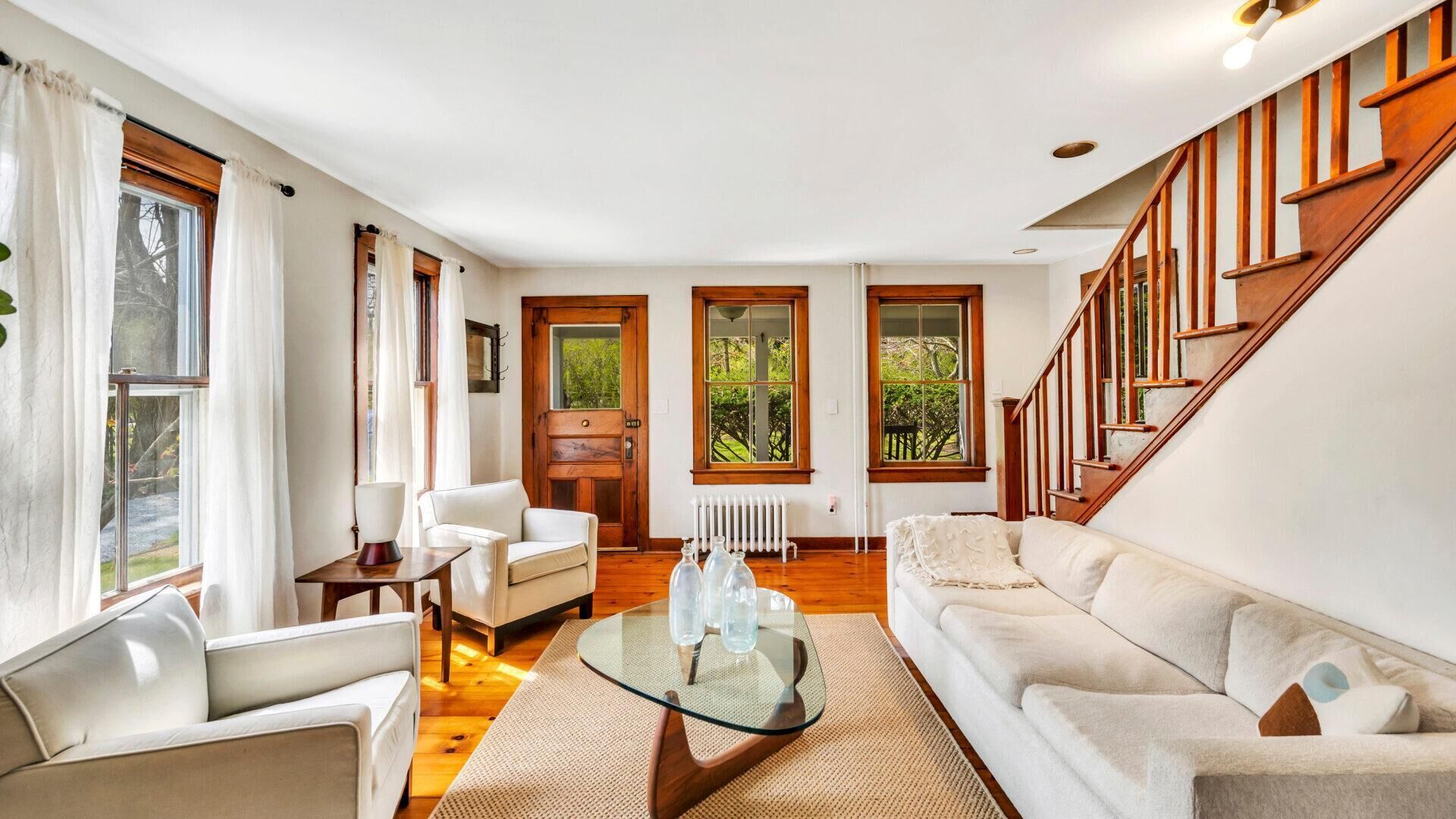 Ferienhaus, Mehrere Betten (East Hampton Haven) | Wohnzimmer