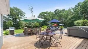 Casa, várias camas (Westhampton Ranch) | Sacada