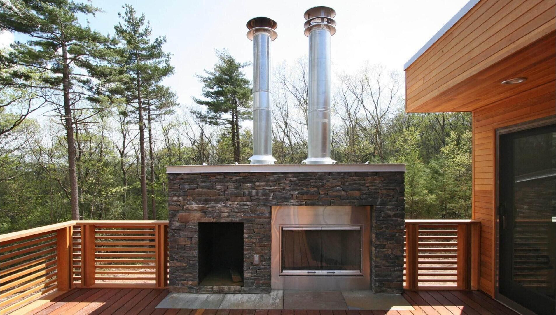 House, Multiple Beds (Modern Catskill Hideaway) | Balcony