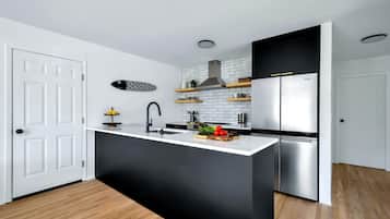 House, Multiple Beds (Noyack Bay Beauty) | Private kitchen | Microwave, toaster, dining tables