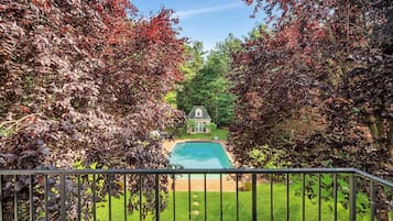 Huis, meerdere bedden (East Hampton Villa) | Balkon