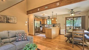House, Multiple Beds (Emerald Lakes Cottage) | Living room - Emerald Lakes Cottage (Long Pond)