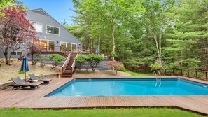 House, Multiple Beds (Wainscott Breeze Beauty) | Pool | Outdoor pool, a heated pool - Wainscott Breeze Beauty (East Hampton)