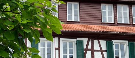 تفاصيل الفندق من الخارج