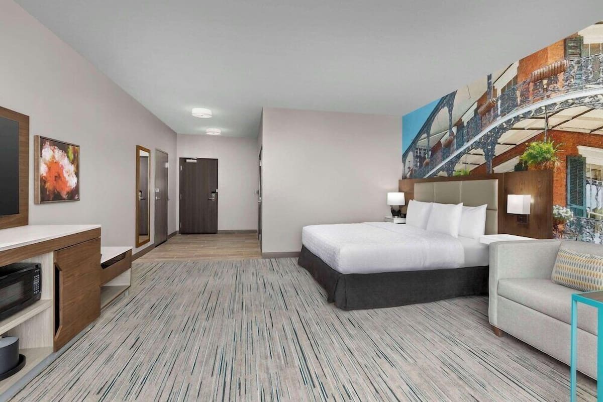 In-room safe, desk, blackout curtains, iron/ironing board