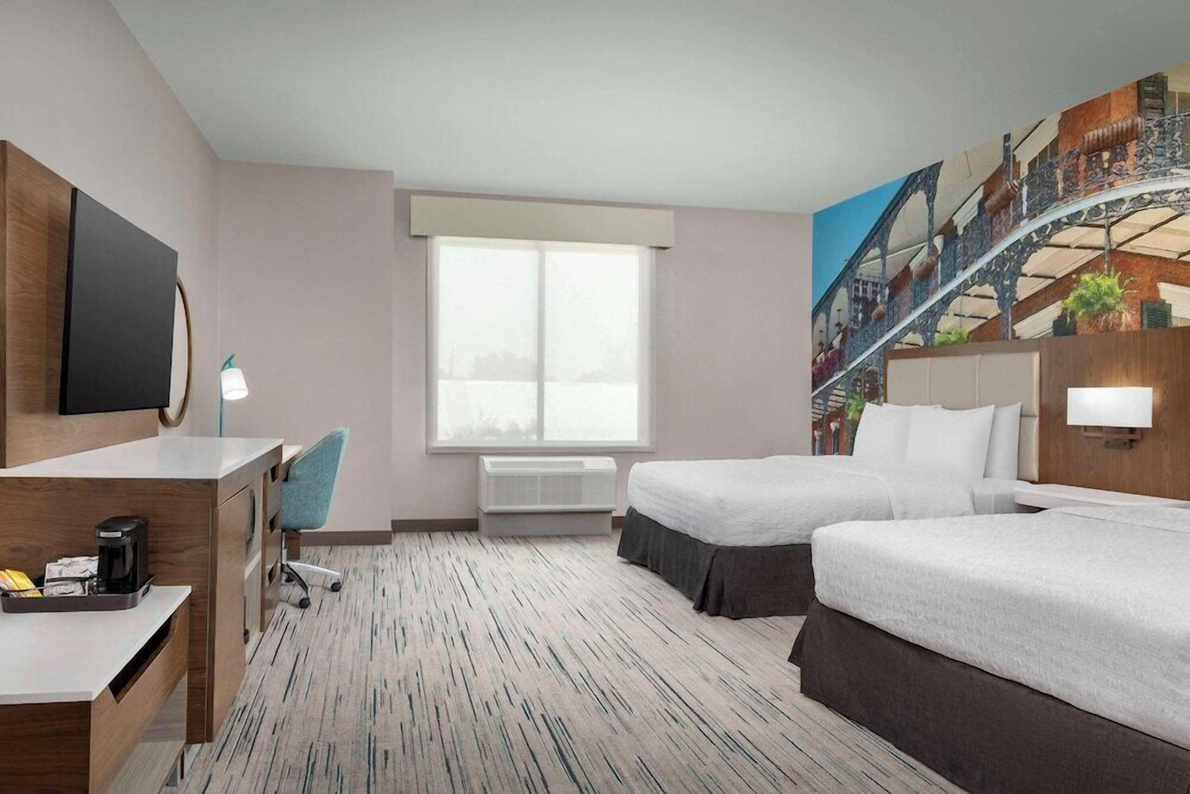 In-room safe, desk, blackout curtains, iron/ironing board